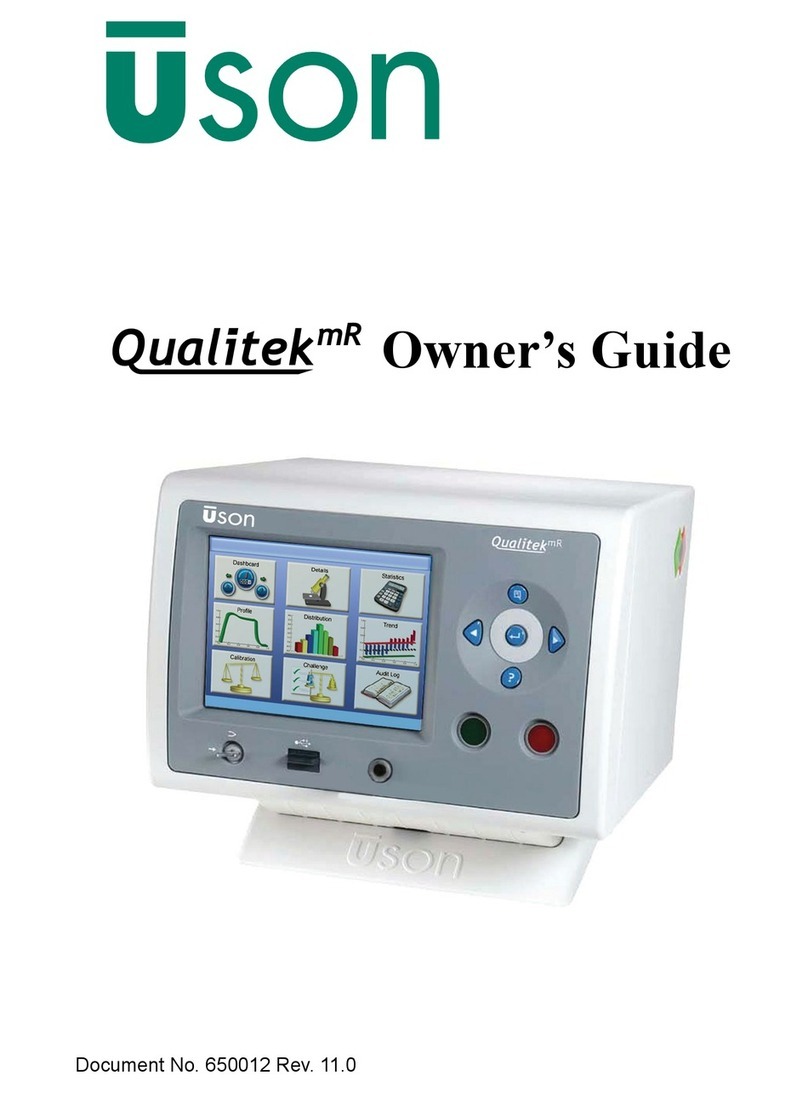 Uson Qualitek mR User manual