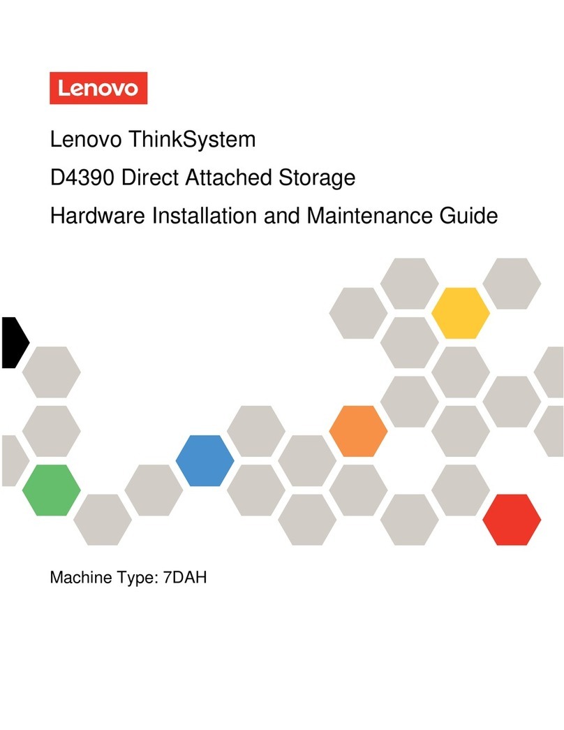 Lenovo ThinkSystem D4390 Hardware installation and maintenance guide Lenovo ThinkSystem D4390 Hardware installation and maintenance guide