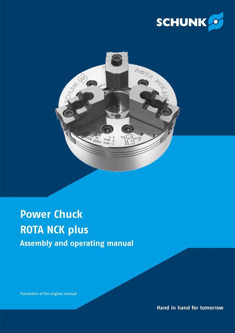 SCHUNK ROTA NCK plus User instructions