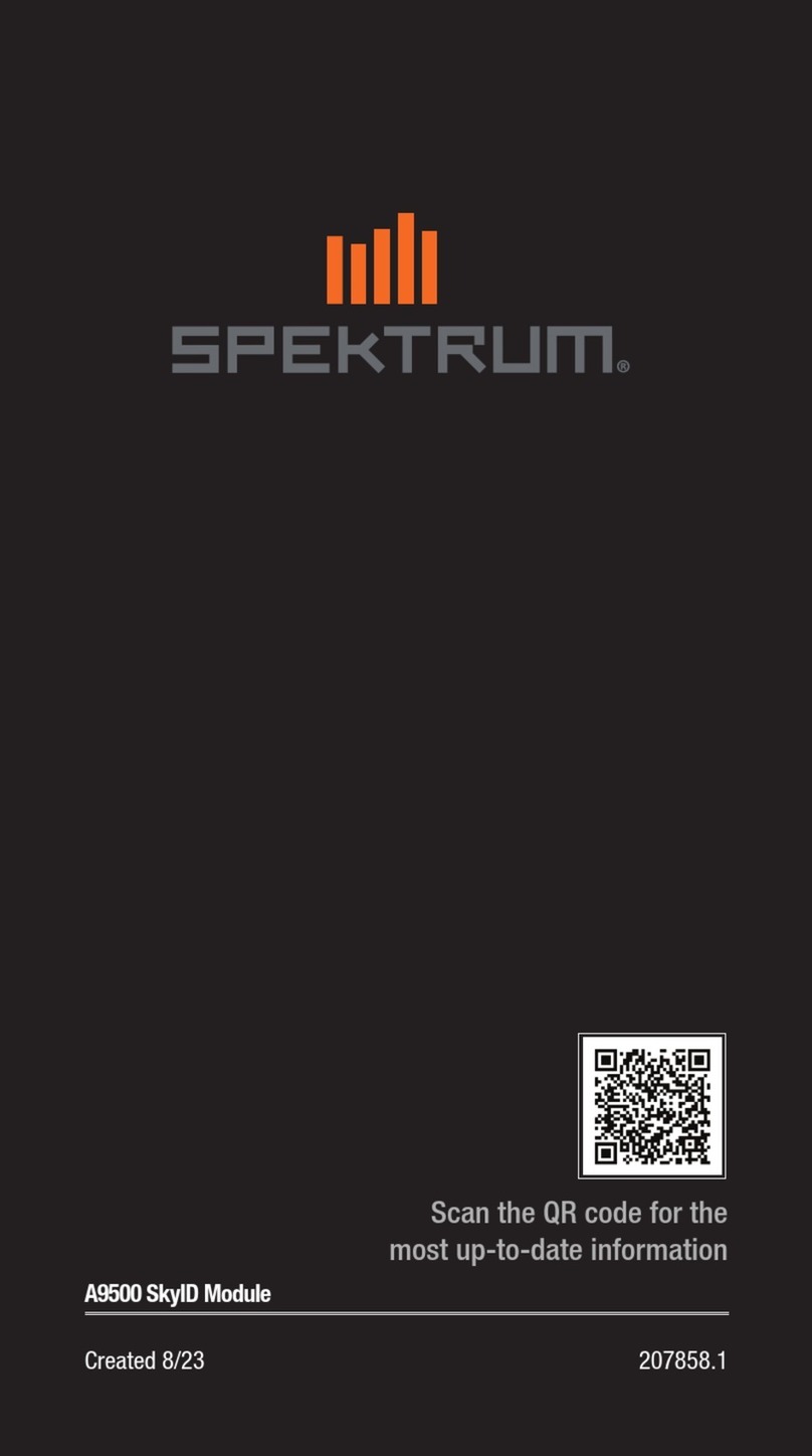 Spektrum A9500 User manual