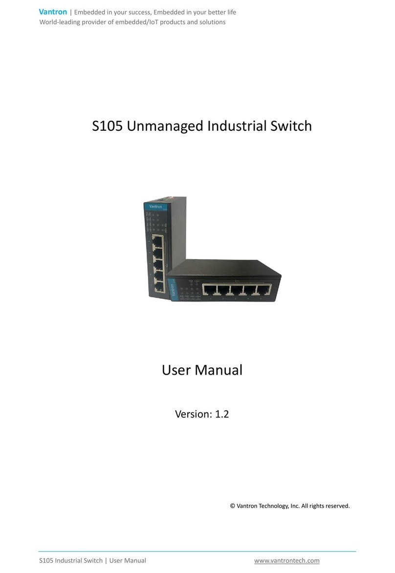 Vantron S105 user manual