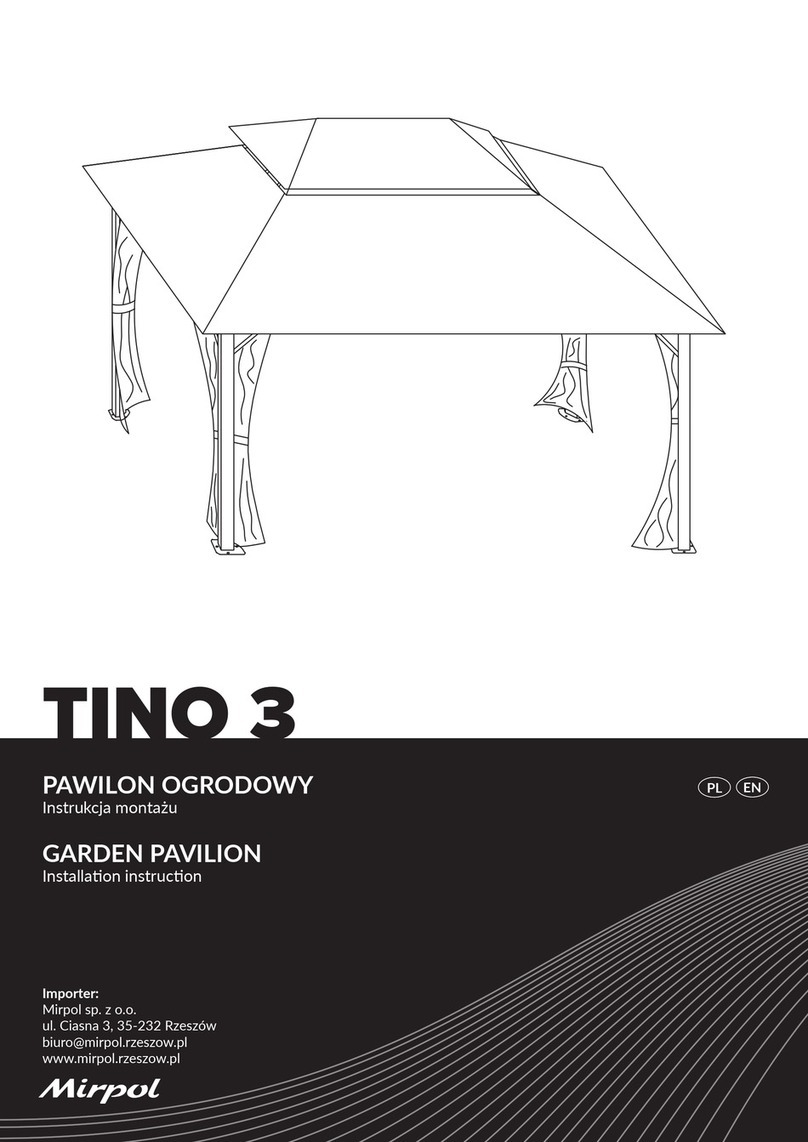 Mirpol TINO 3 installation instructions