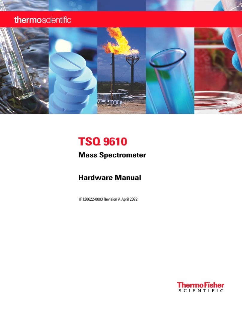 Thermo Scientific TSQ 9610 User manual Thermo Scientific TSQ 9610 User manual