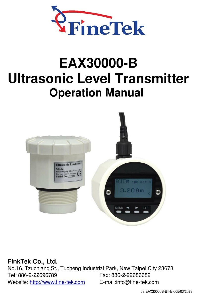 FineTek EAX30000-B User manual