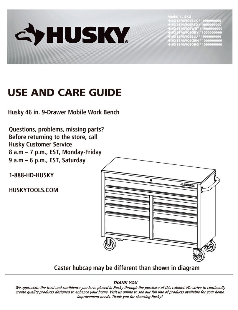 Husky H46X18MWC9BLK User manual