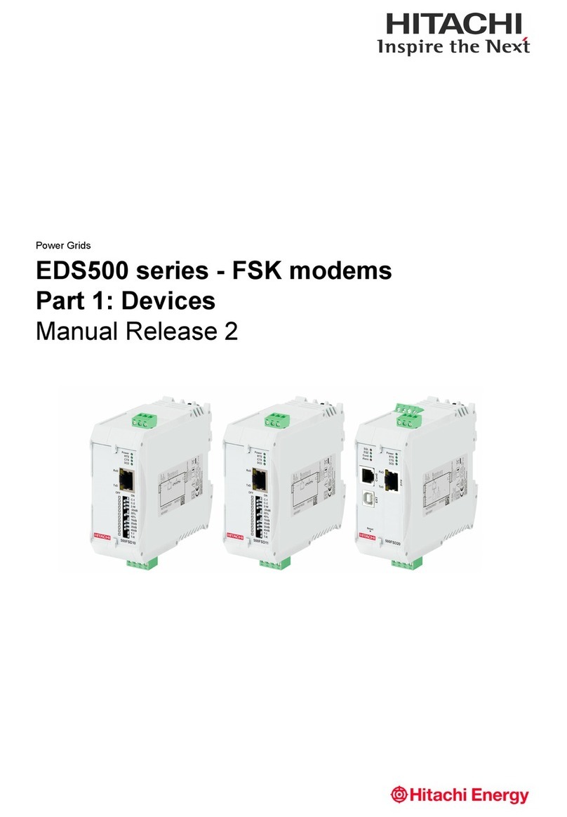 Hitachi EDS500 Series manual