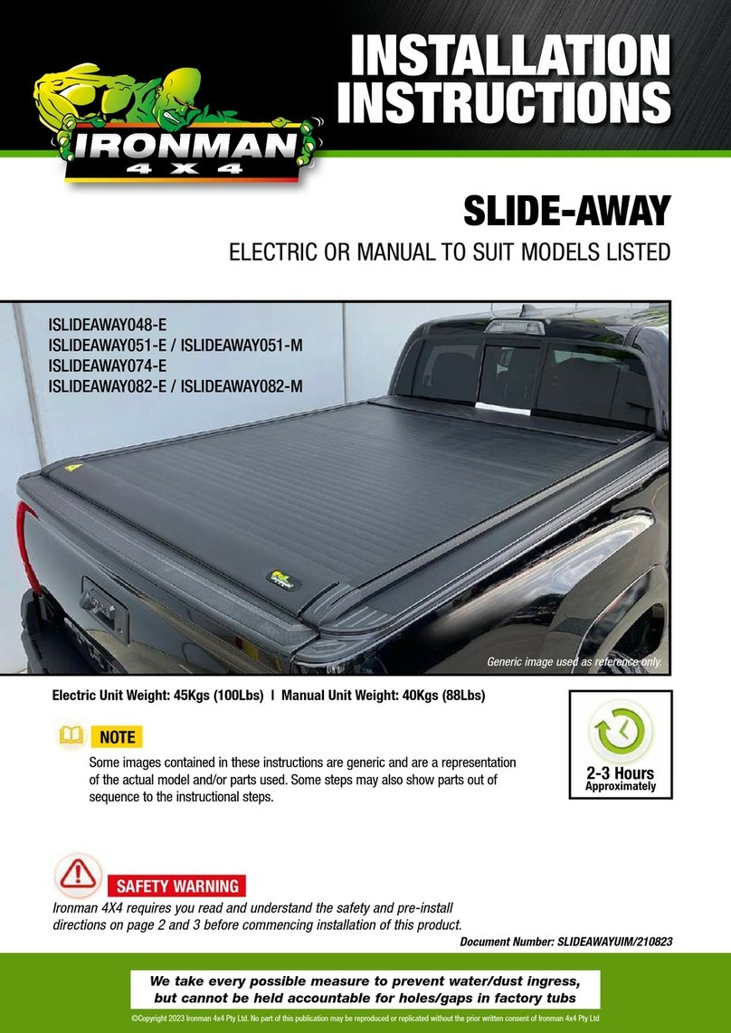 Ironman4x4 ISLIDEAWAY048-E User manual Ironman4x4 ISLIDEAWAY048-E User manual
