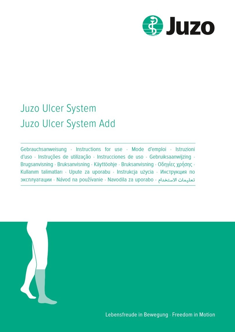 Juzo Ulcer System Instructions for use