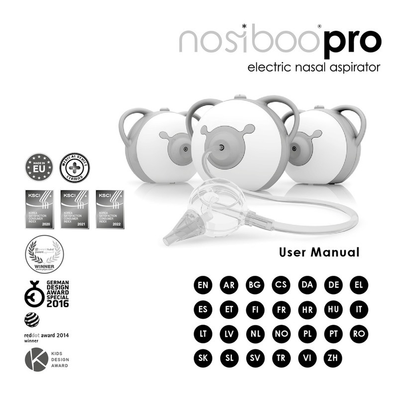 Nosiboo pro User manual