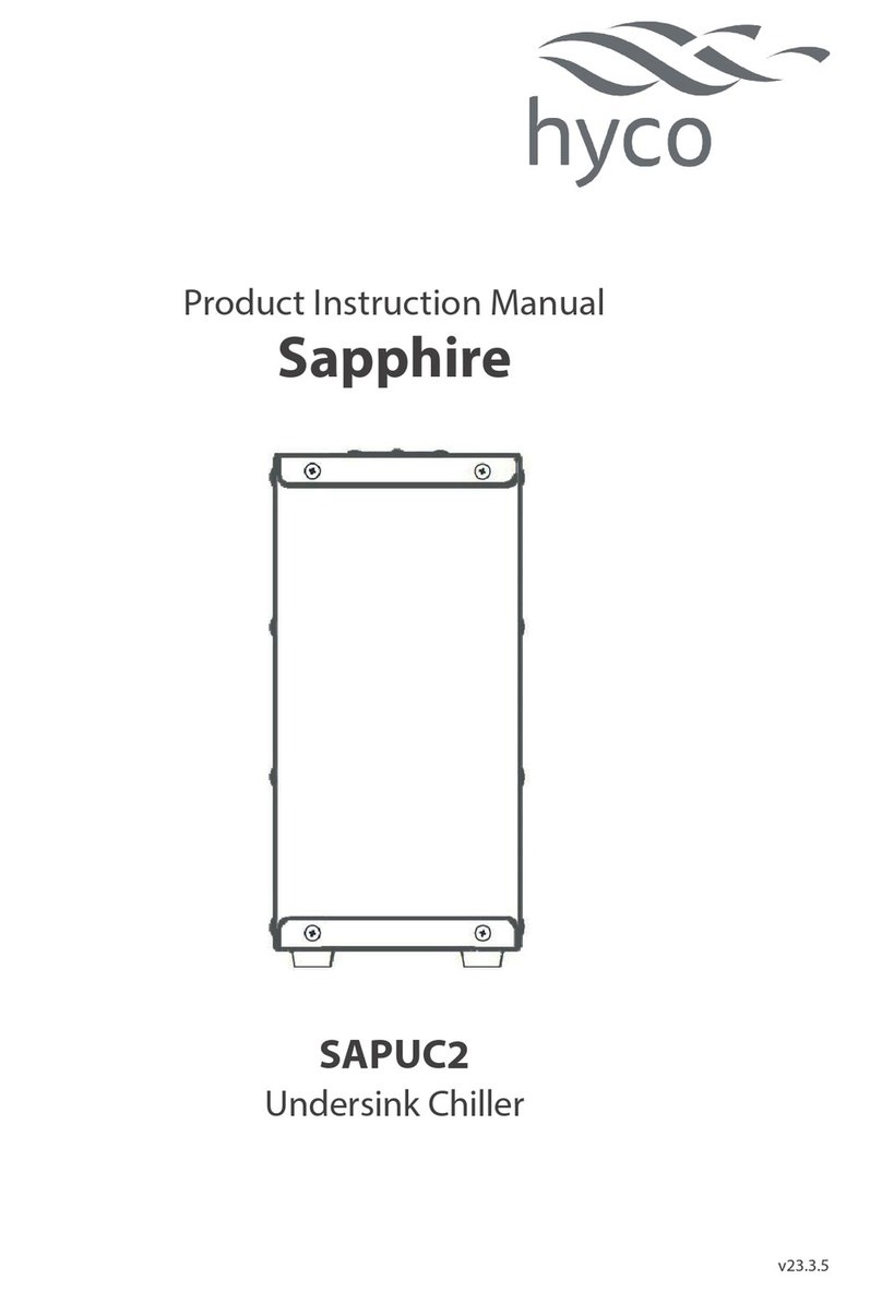 Hyco Sapphire SAPUC2 Product instruction manual