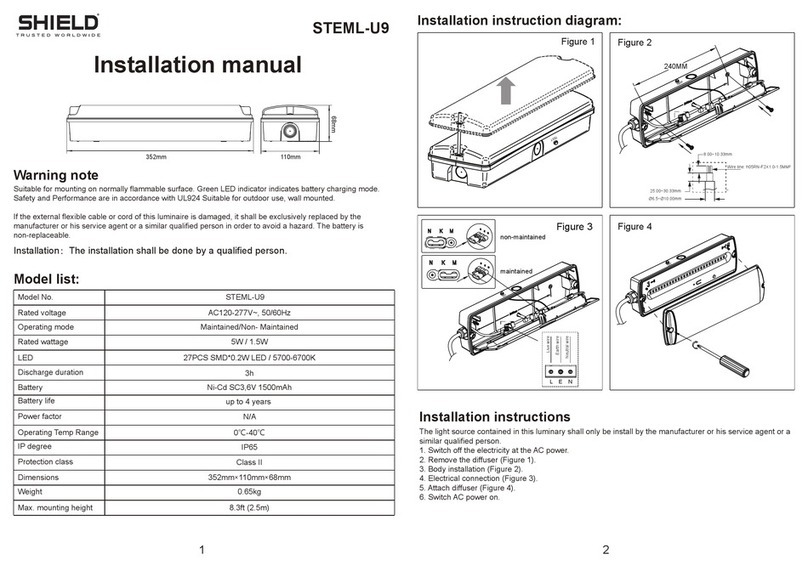 Shield STEML-U9 installation manual