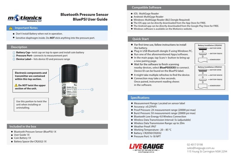 Motionics BluePSI user guide