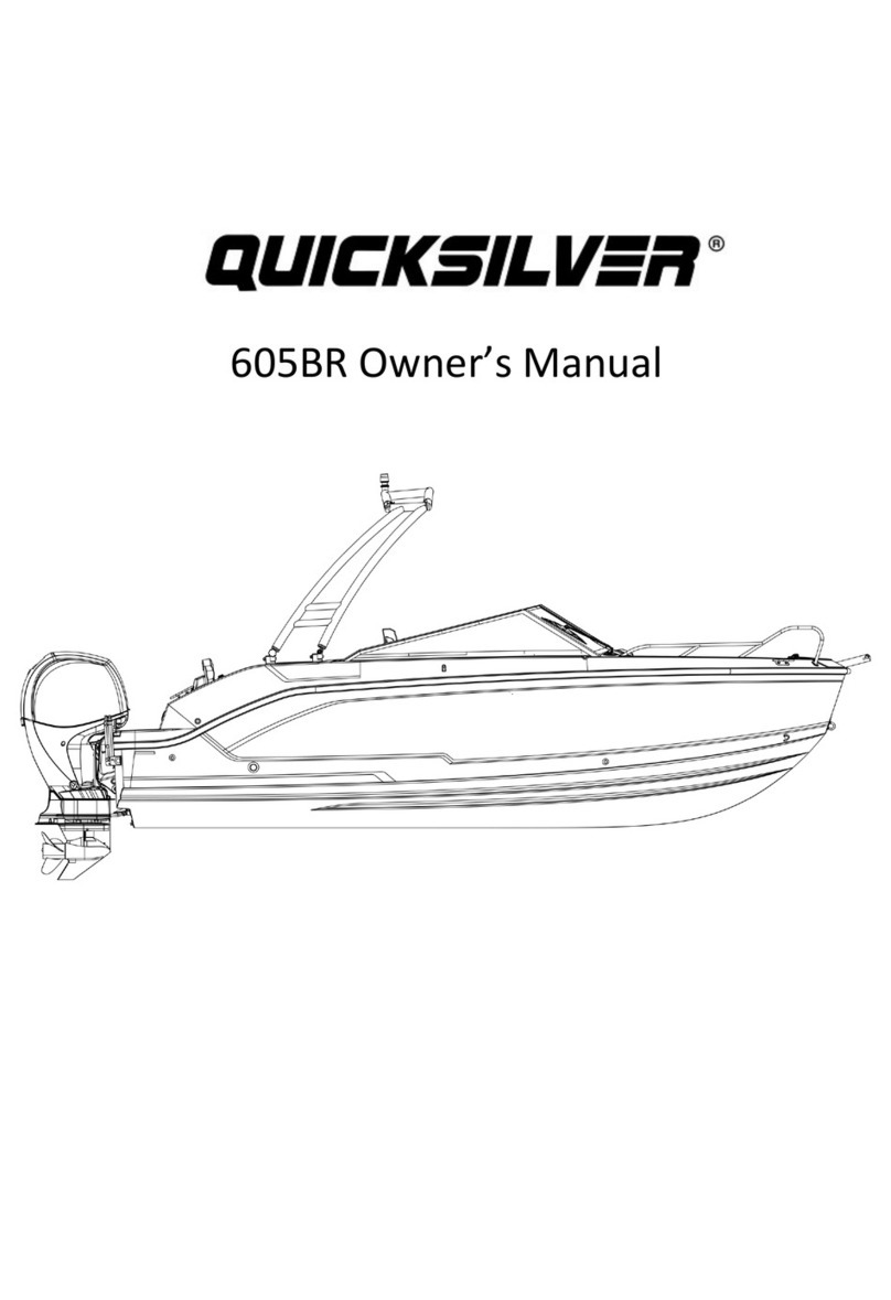 Quicksilver 605BR User manual