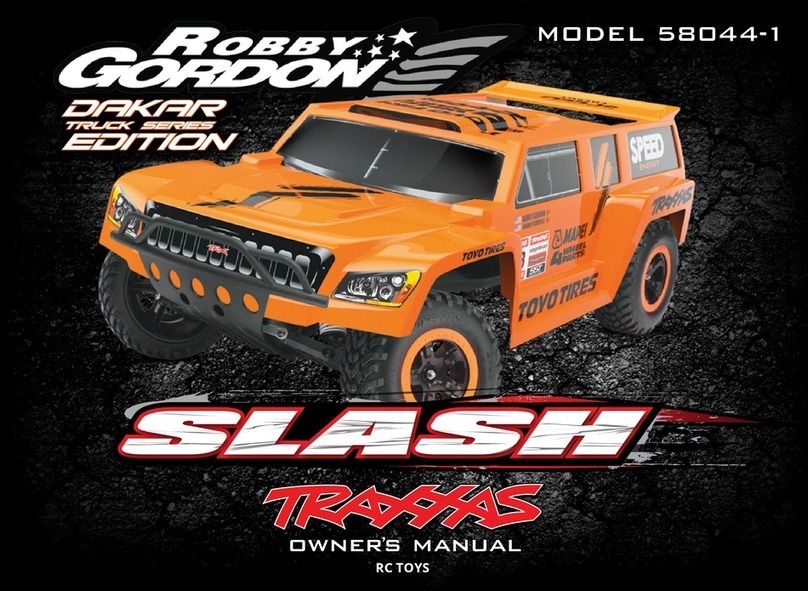 Traxxas Robby Gordon DAKAR TRUCK EDITION Series owner's manual