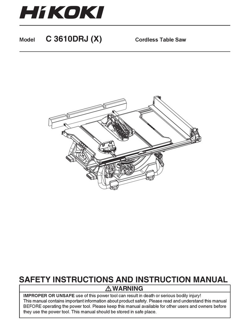 HIKOKI C 3610DRJX User manual HIKOKI C 3610DRJX User manual