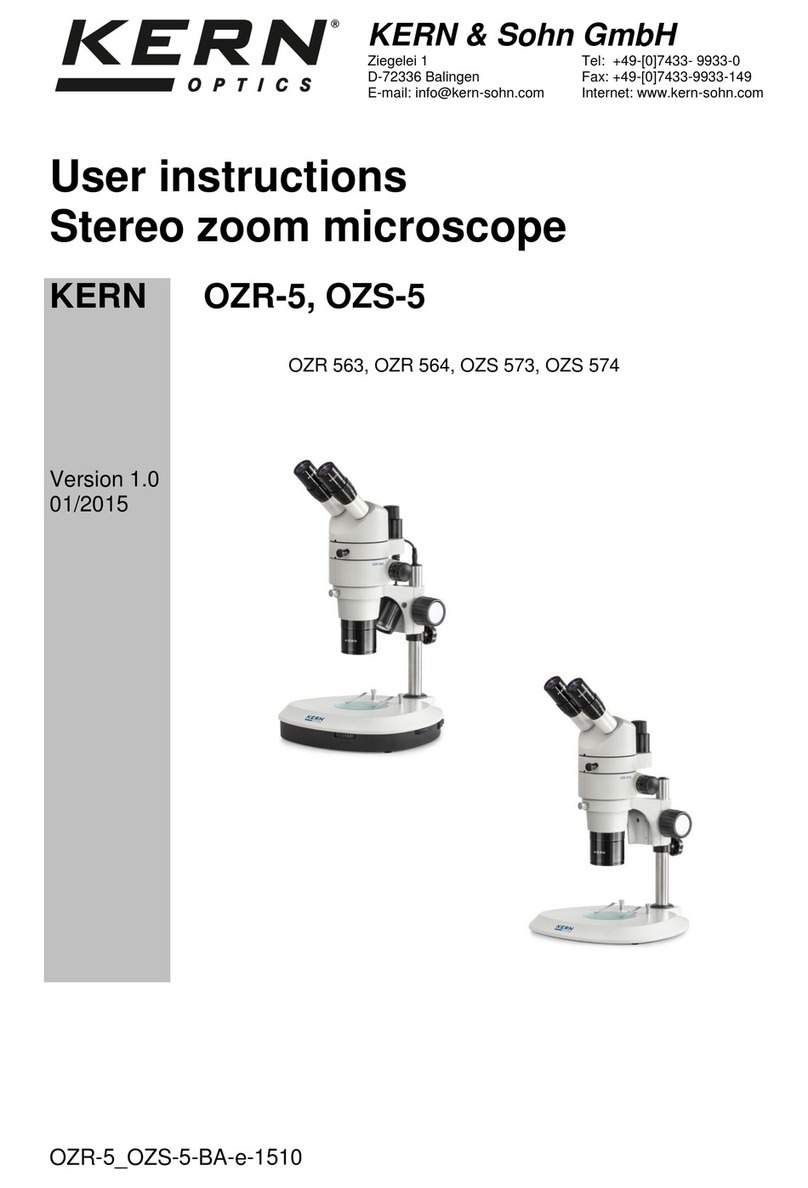 KERN Optics OZR-5 User instructions