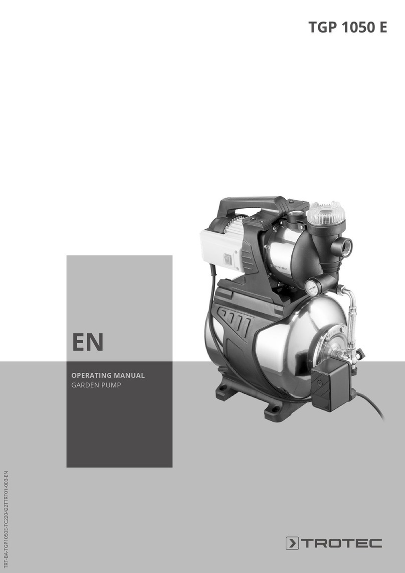 Trotec TGP 1050 E User manual