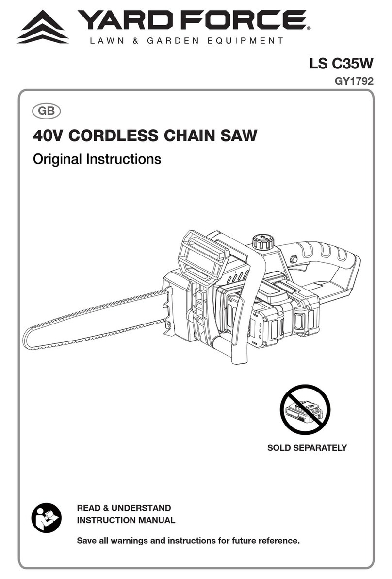 Yard force GY1792 User manual
