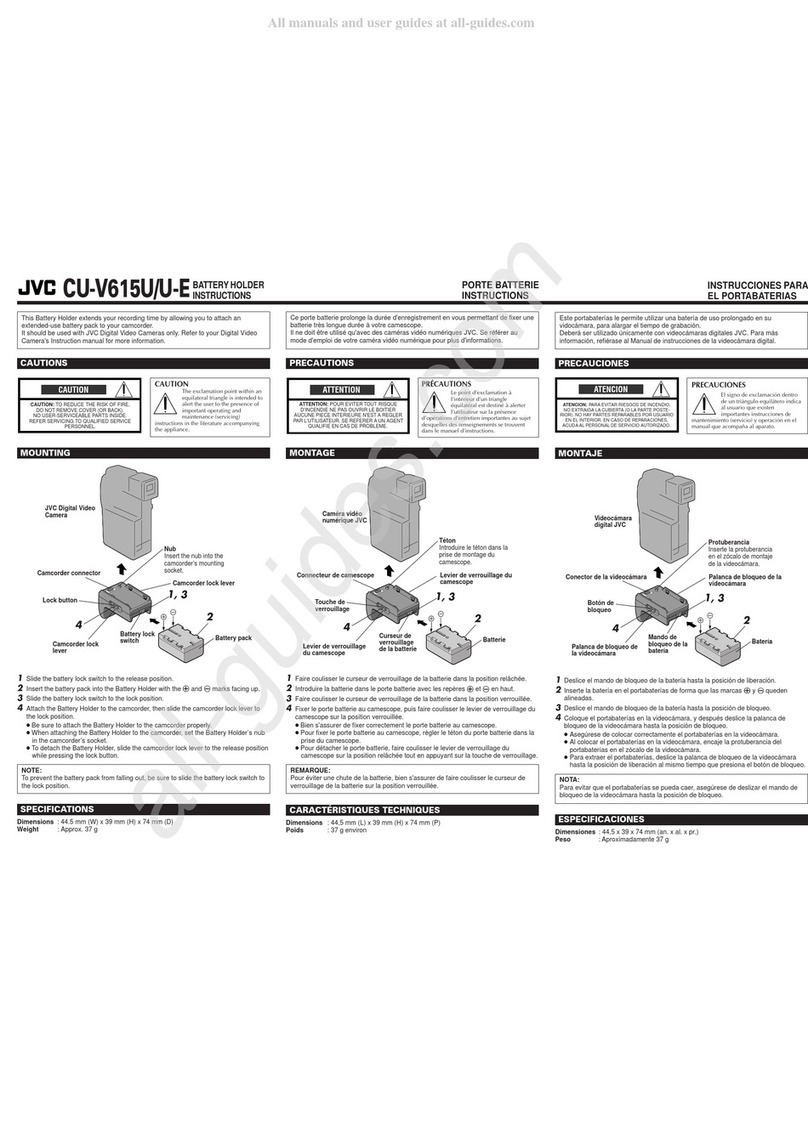 JVC CU-V615U-E instructions JVC CU-V615U-E instructions