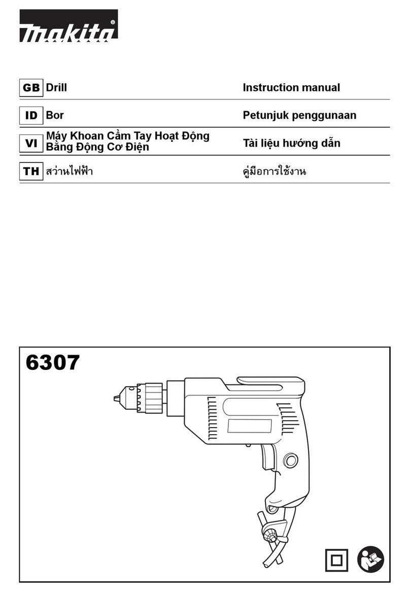 Makita 6307 User manual