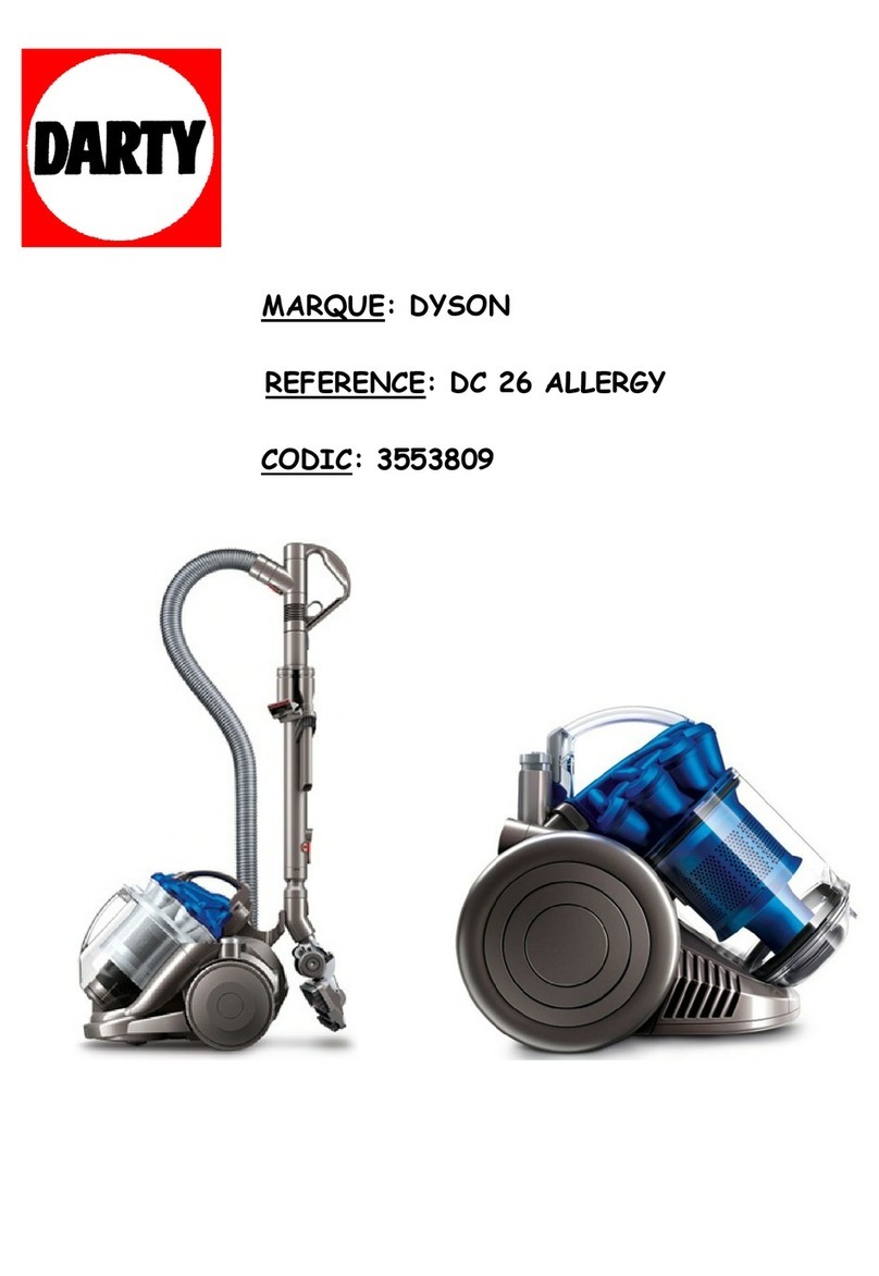 Dyson DC26 operating manual