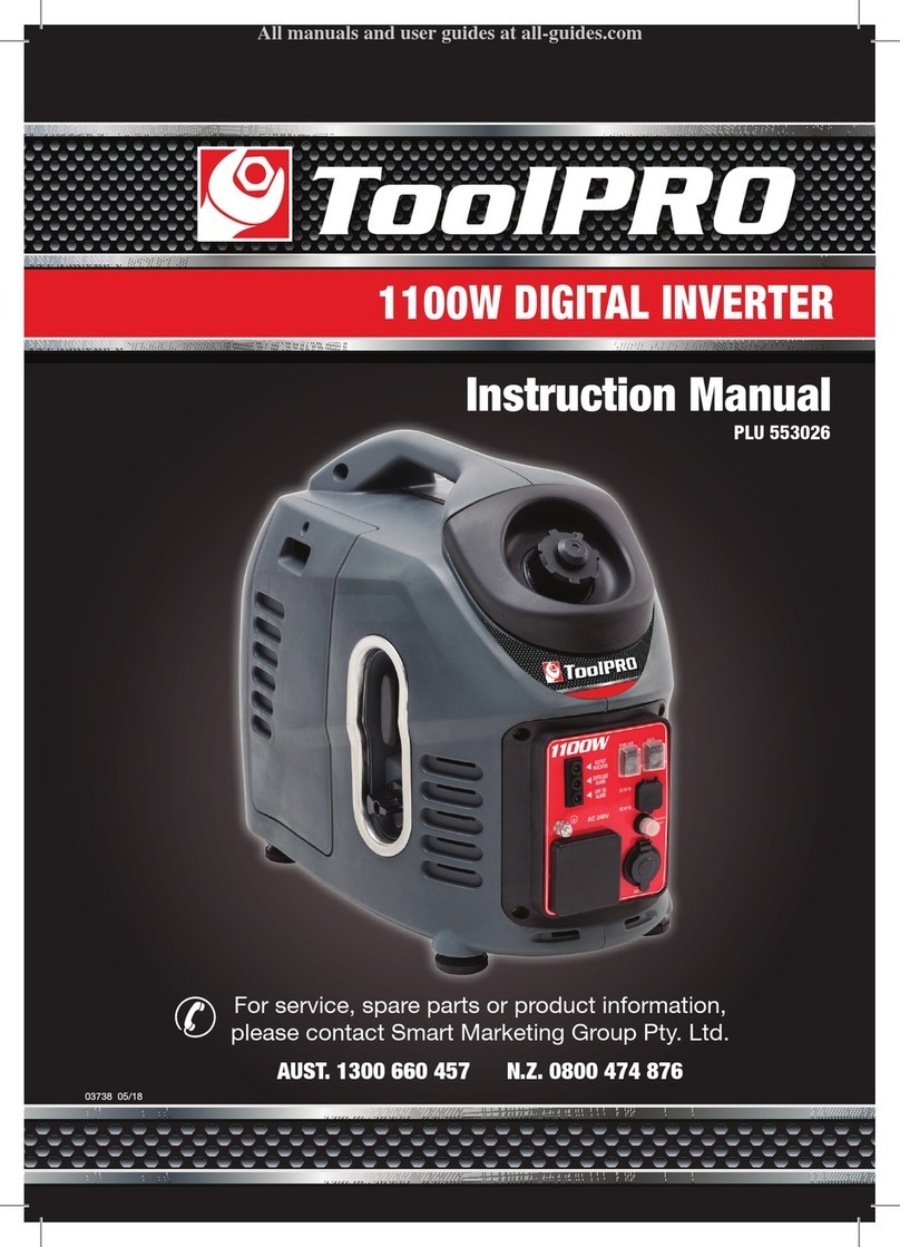 ToolPRO PLU 553026 instruction manual
