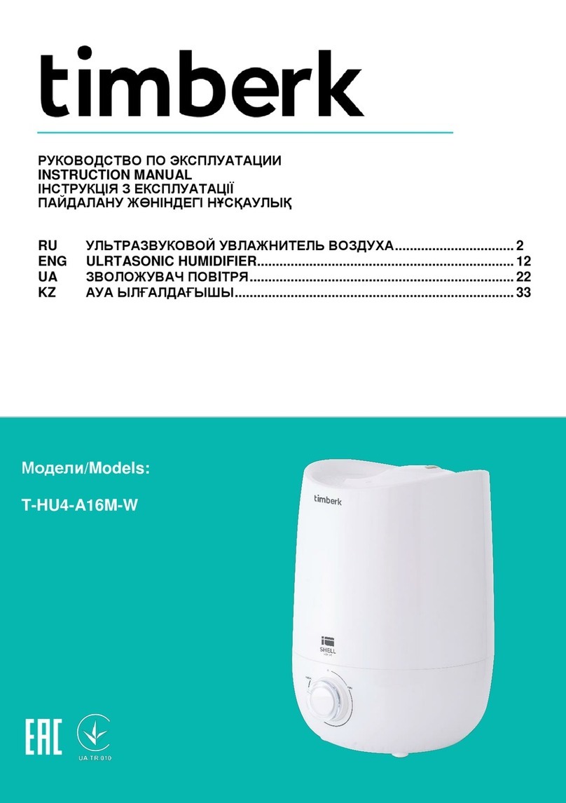 Timberk T-HU4-A16M-W User manual