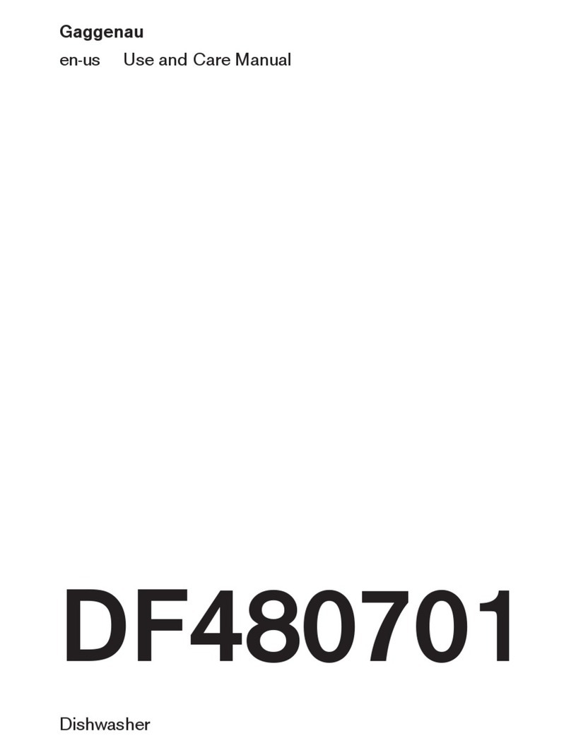 Gaggenau DF480701 User manual