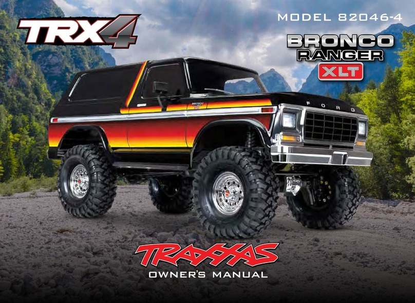 Traxxas TRX4 BRONCO RANGER XLT owner's manual Traxxas TRX4 BRONCO RANGER XLT owner's manual