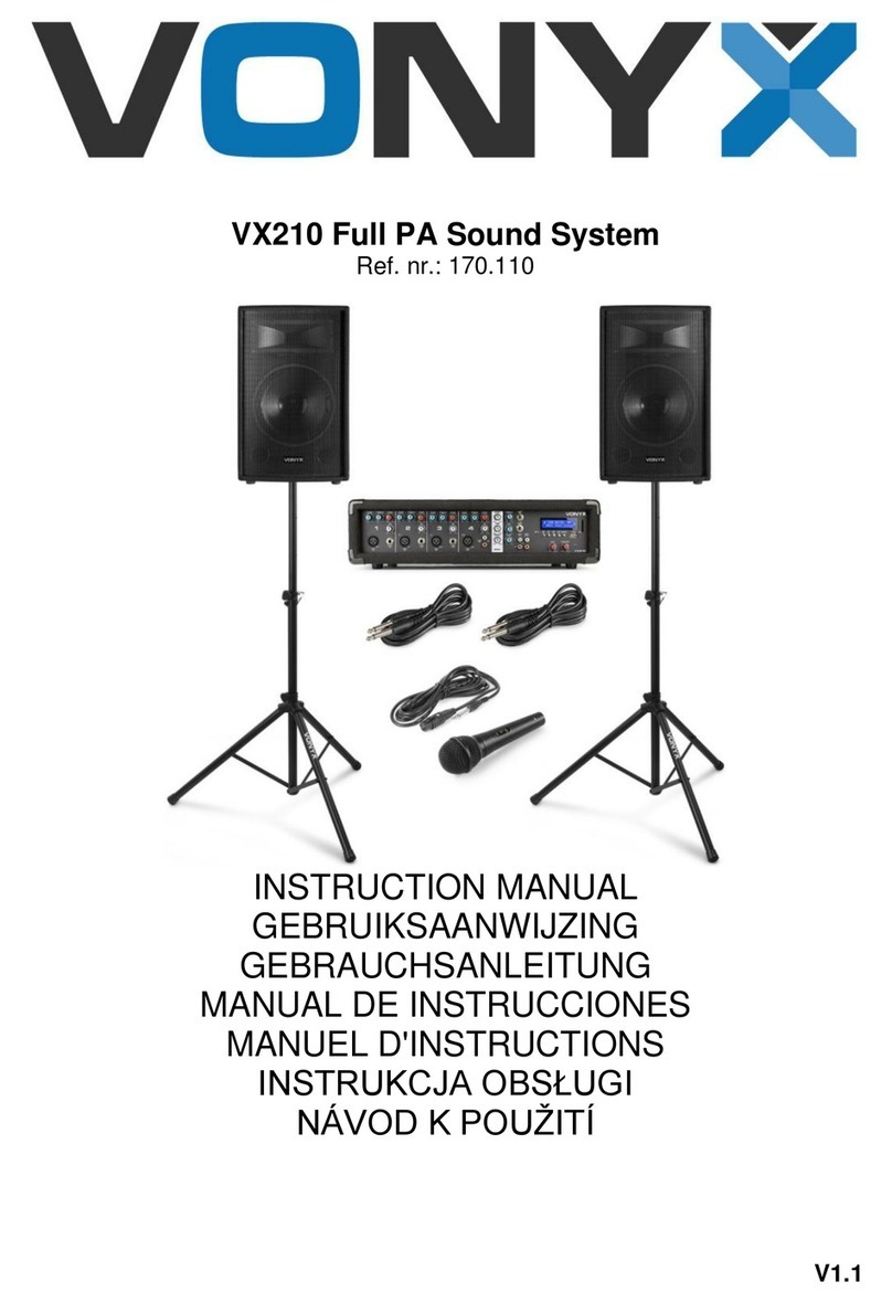 Vonyx VX210 User manual