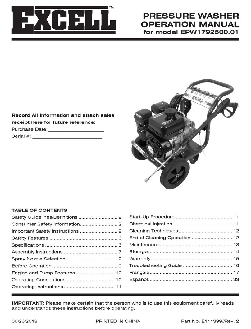 Excell EPW1792500.01 User manual
