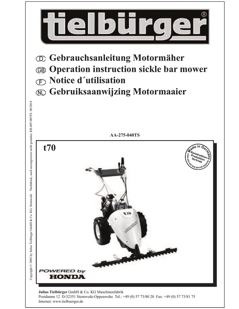 TIELBURGER t70 operation instruction