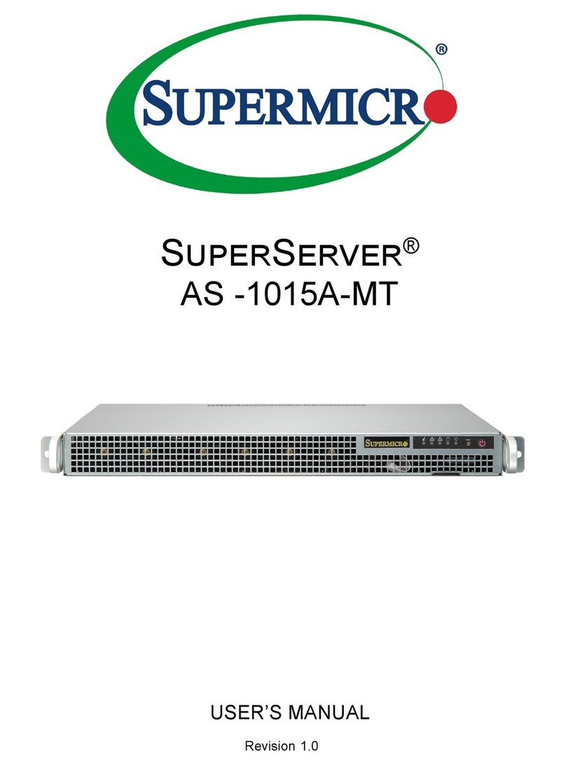 Supermicro SuperServer AS -1015A-MT User manual