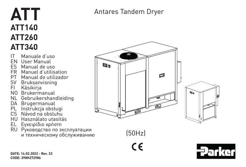 Parker ATT140 User manual