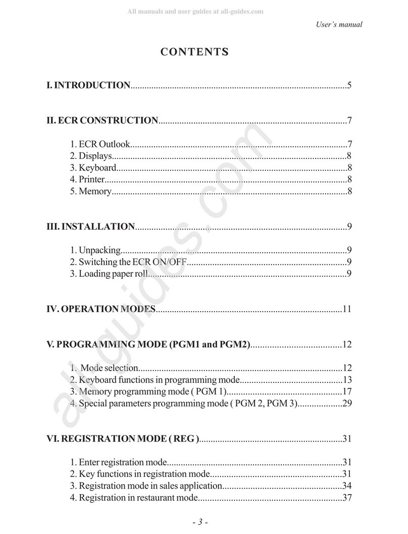 Datecs MP-5000 user manual