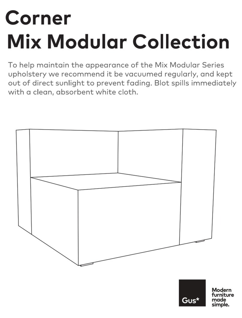 GUS Mix Modular Corner quick start guide