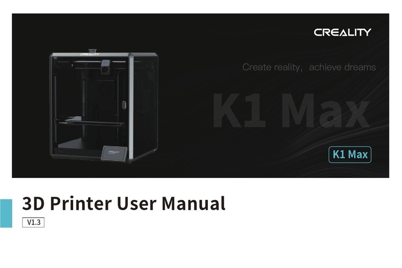 Creality K1 Max User manual