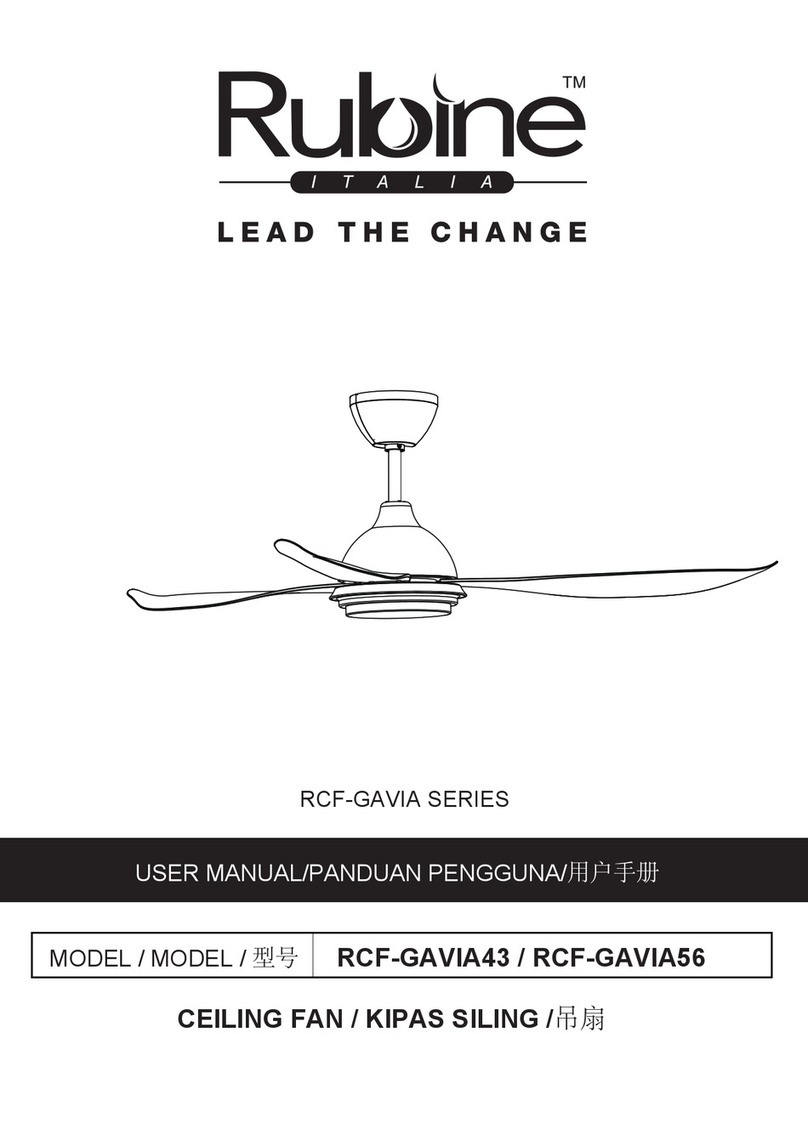 Rubine RCF-GAVIA Series User manual