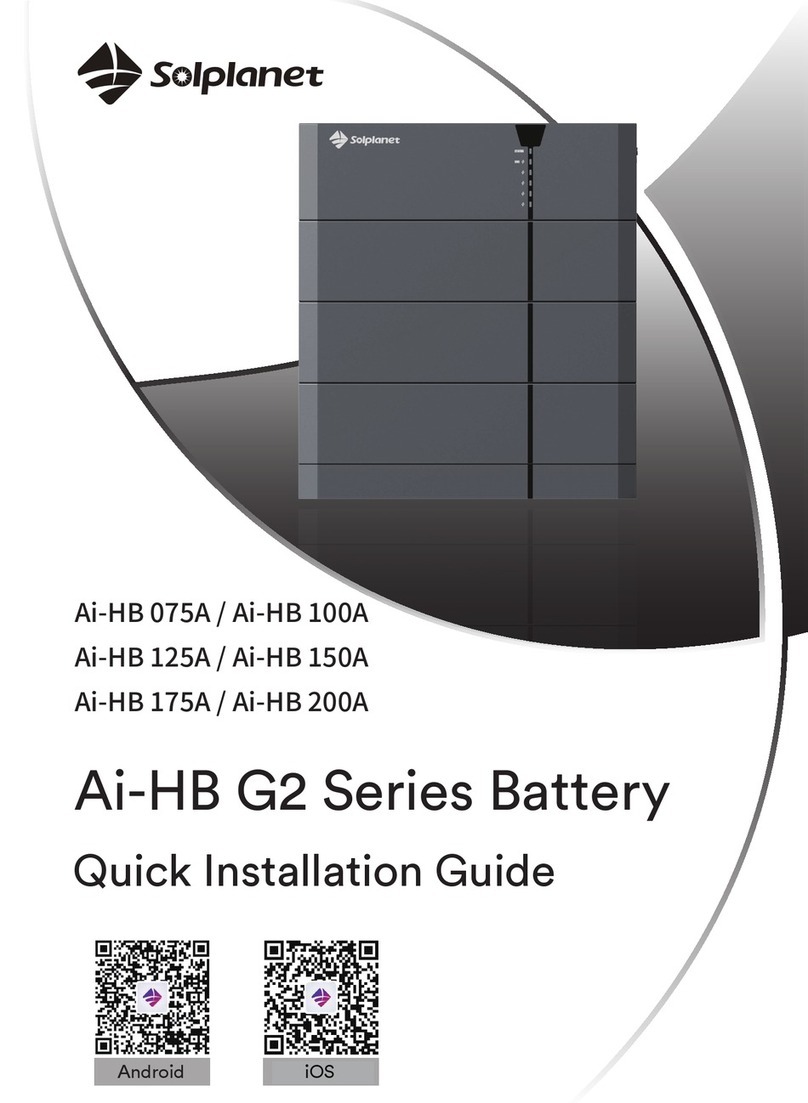 Solplanet Ai-HB G2 Series User manual