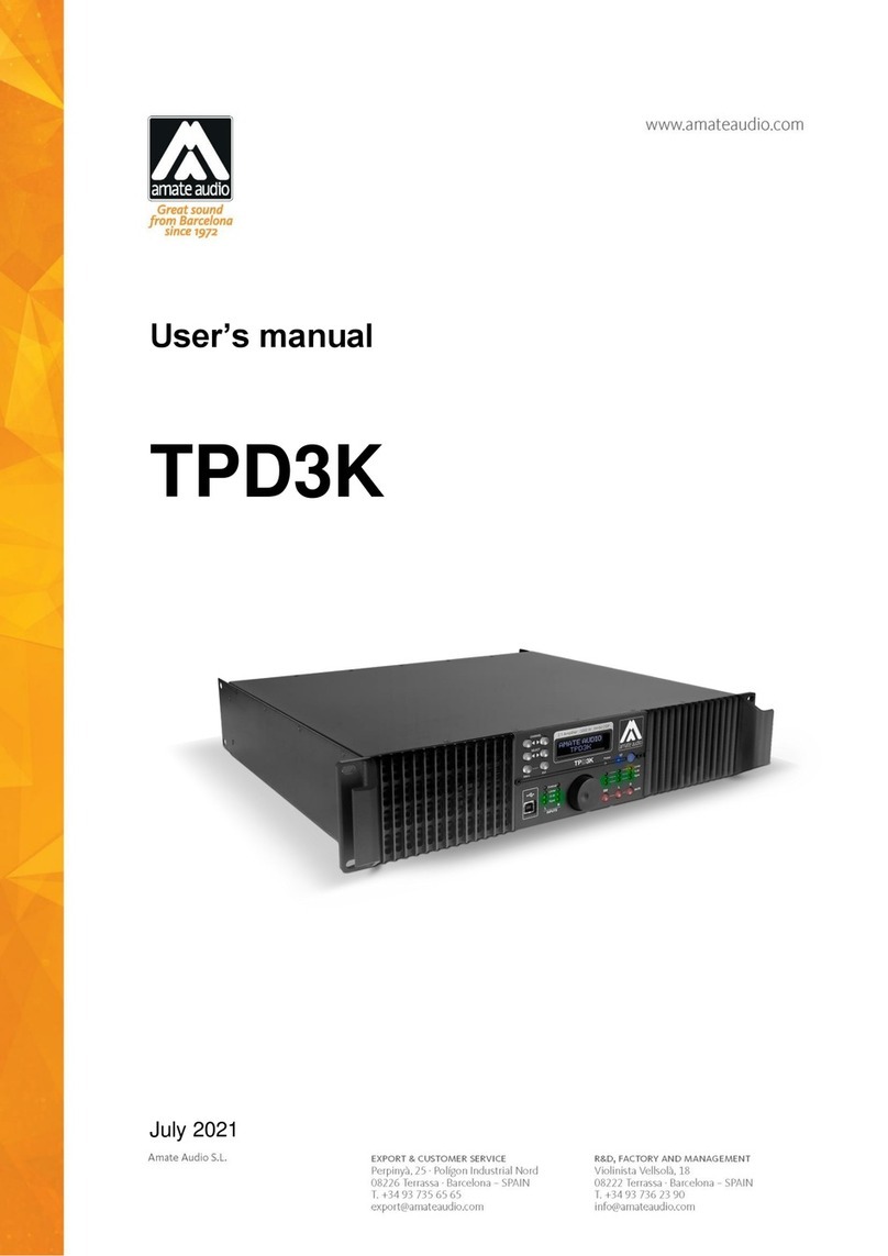 Amate Audio TPD3K user manual