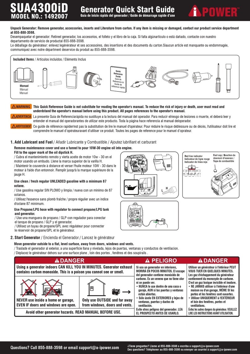 iPower SUA4300iD quick start guide