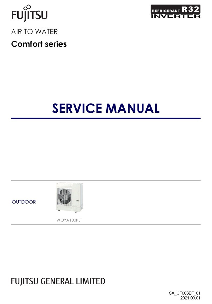 Fujitsu Comfort Series User manual