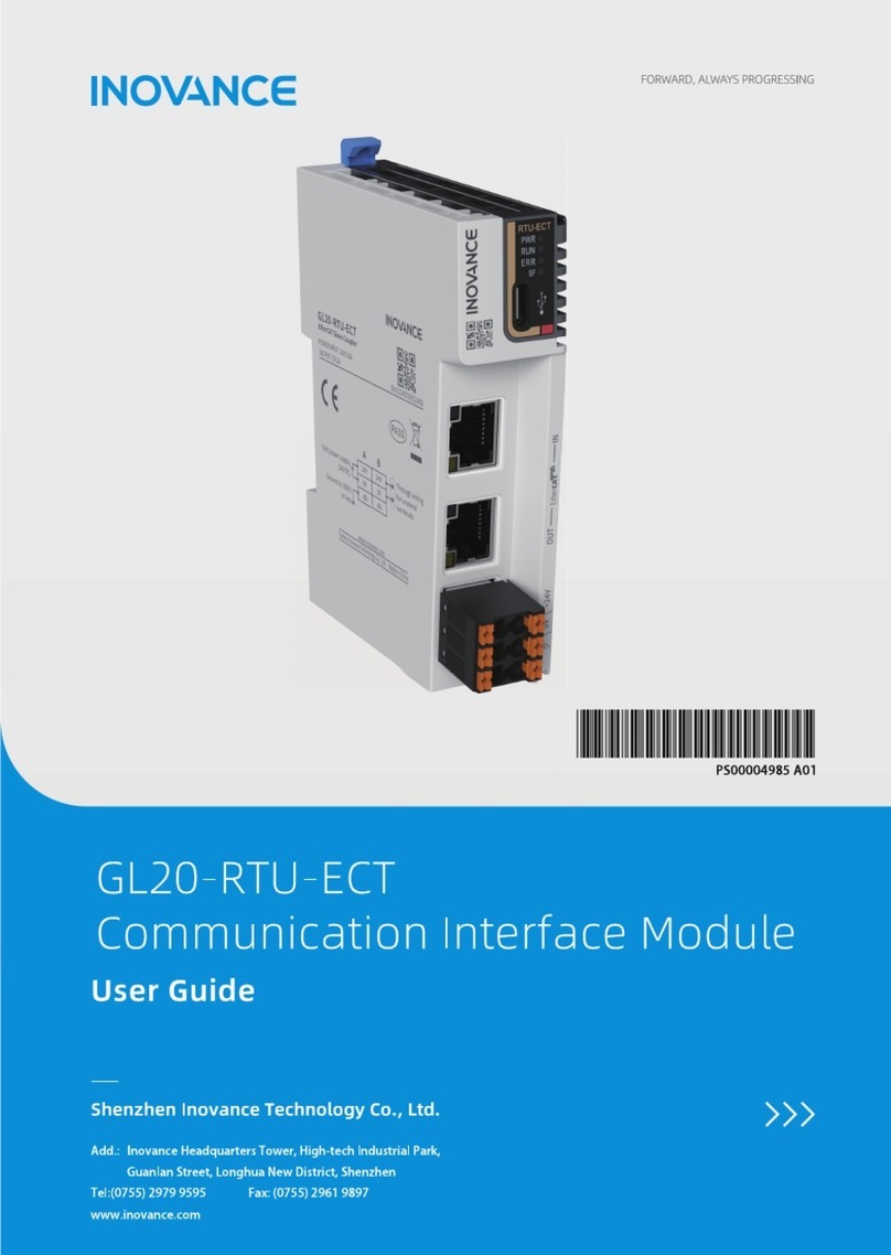 Inovance GL20-RTU-ECT user guide
