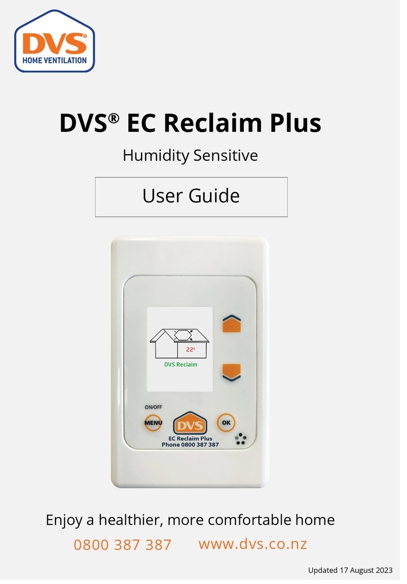 DVS EC Reclaim Plus User manual