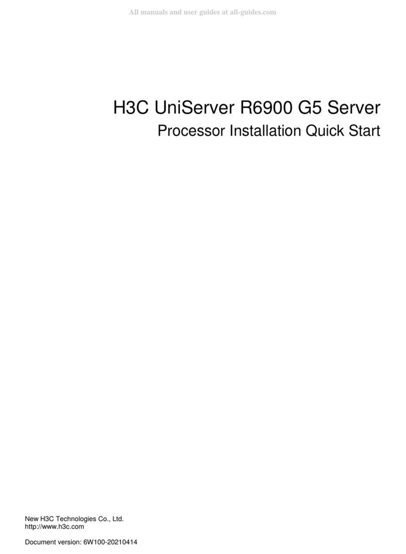 H3C UniServer R6900 G5 Operating and maintenance manual H3C UniServer R6900 G5 Operating and maintenance manual
