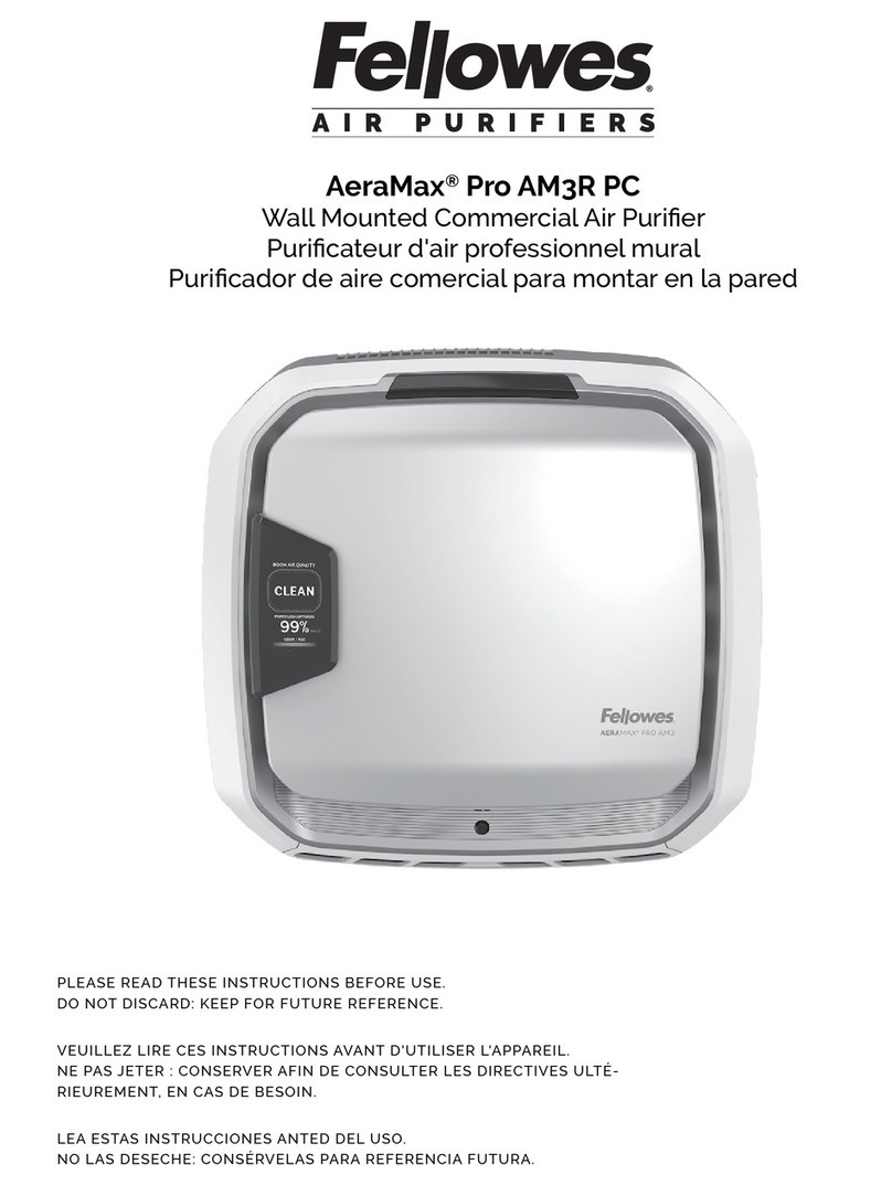 Fellowes AeraMax Pro AM3R PC User manual