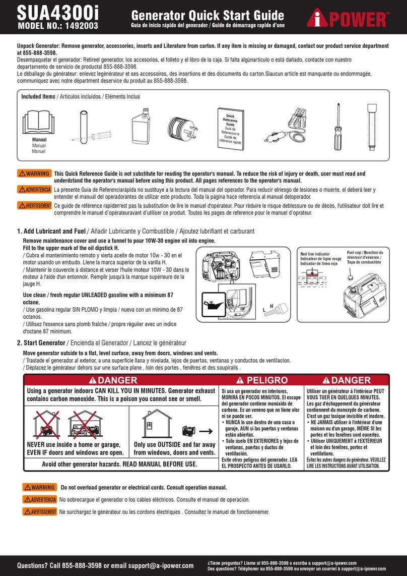 iPower SUA4300i User manual