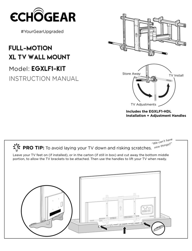 Echogear EGXLF1-KIT instruction manual