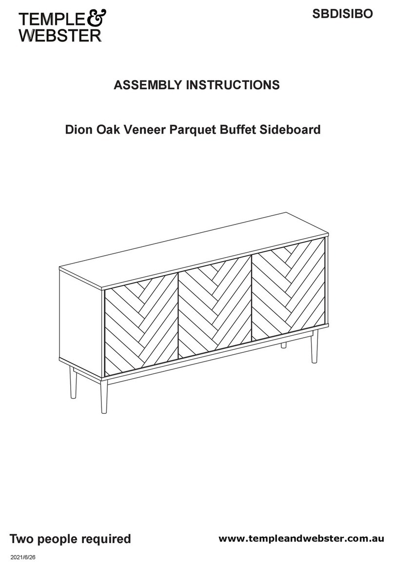 TEMPLE & WEBSTER Dion Assembly instructions