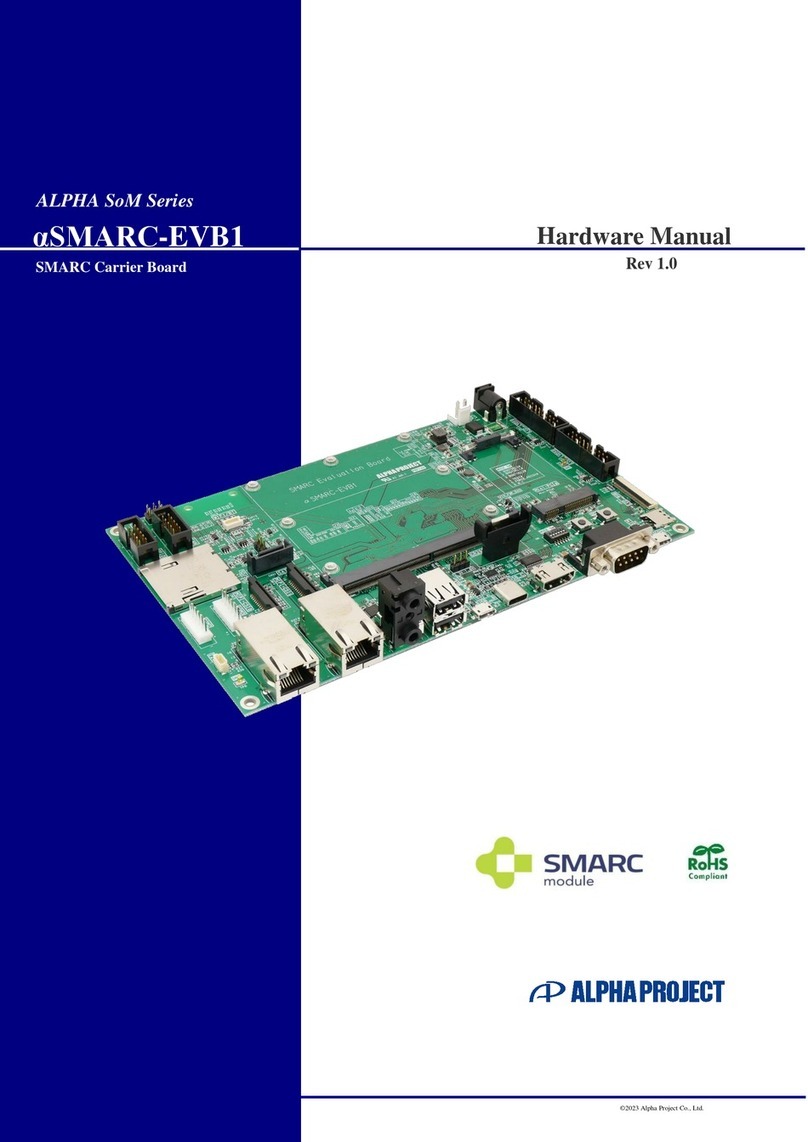 SMARC ALPHA SoM Series Hardware manual